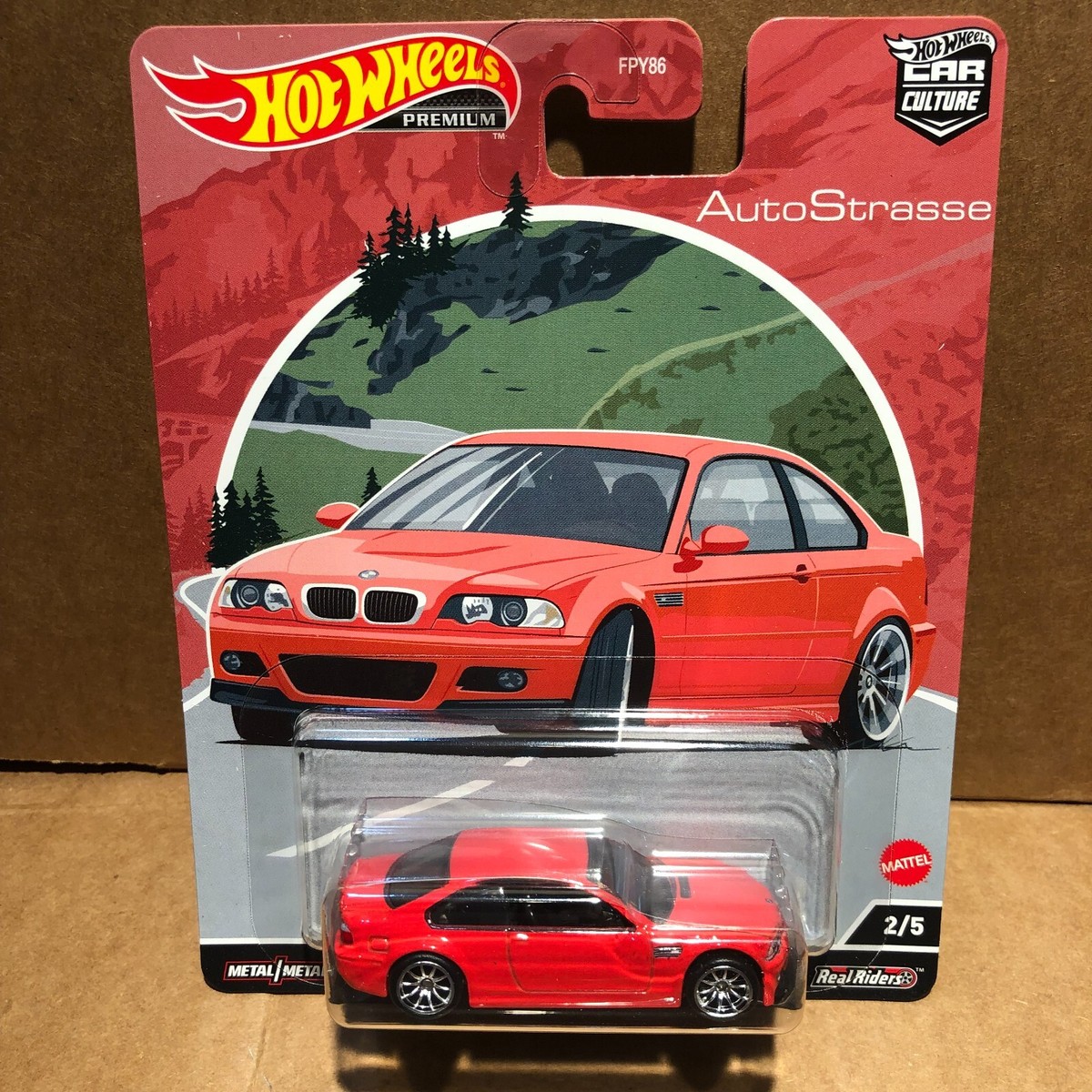 1/64 HOT WHEELS AUTO STRASSE BMW M3 E46 RED | eBay