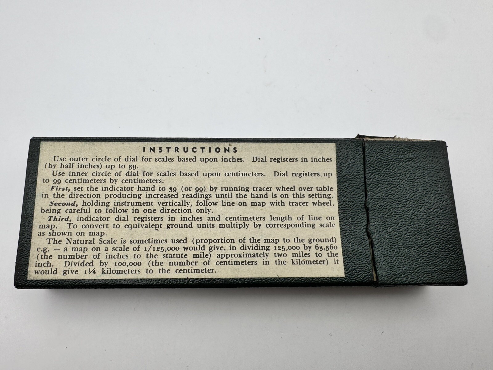 Lot Dietzgen D1718 Map Measure Hamilton Watch Co USMC Issue Model 33 ...