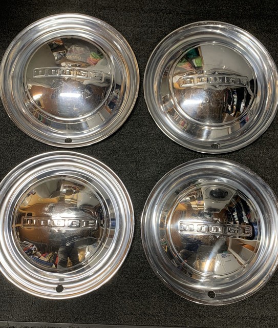 Vintage 1950s Dodge Hub Caps eBay