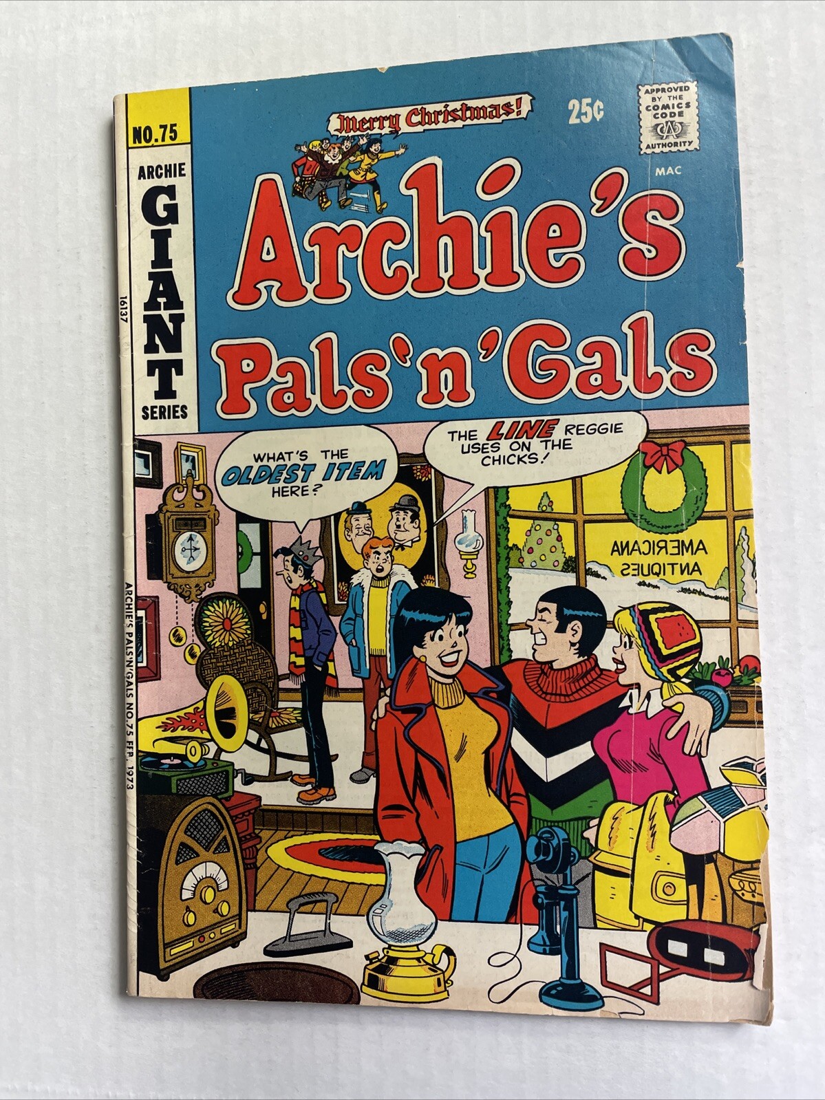 Archie's Pals 'n' Gals #75 (ARCHIE COMICS Publications, Inc. February ...