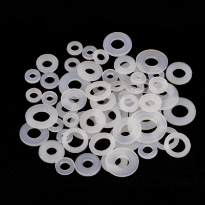 Nylon Washer M2 M3 M4 M5 - M12 Plastic Round Flat Gasket Insulation Transparent