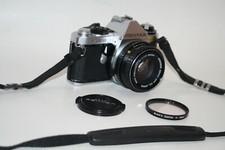 PENTAX ME SUPER 35mm SLR Film Camera w/ SMC PENTAX 50mm 1:1.7 LENS 