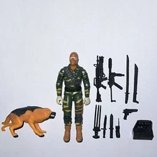 NEW GI JOE 2024 BLACK MAJOR CUSTOM SABERTOOTH FIREFLY ELITE K9 HANDLER