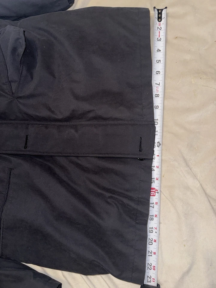 NEW Newport Harbor Jacket Mens Large Suede Lined Collared Button Front - Image 3 of 4