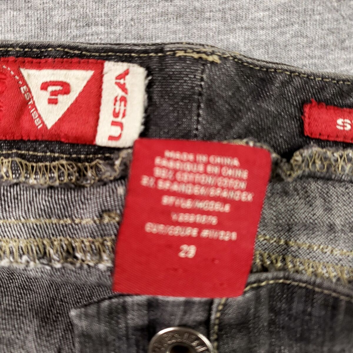 Vintage Guess Jeans Size 29 Low Rise Boot Cut Retro Stretch Vintage Guess Jeans Size 29 Low Rise Boot Cut Retro Stretch