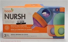 Boon Nursh Pouch Baby Bottles - Color Block - 4 fl oz/3pk Anti-Colic SEE DETAILS