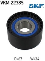 SKF VKM22385 Umlenk-/FüHrungsrolle FüR Zahnriemen Umlenkrolle