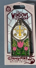 Disney Disneyland 2025 Windows of Attraction Pin Its A Small World LE 2500 New