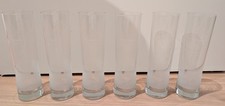 Rekorderlig Cider Glasses Set of 6 — 568ml Frosted Highball — Like New — Rastal