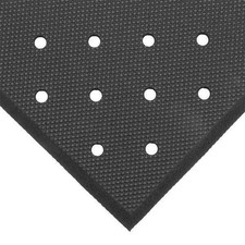Notrax No Trax T17P0035BL 3 ft x 5 ft Perforated Superfoam™ Floor Mat