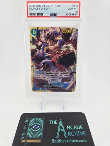 Luffy -118 Luffy -118 #OP11-118 Secret Rare
