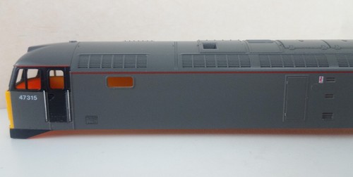 Lima/Hornby OO Gauge Class 47 Co-Co Locomotive Body Departmental Grey 47315 - Afbeelding 8 van 11