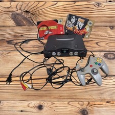 Nintendo 64 System Home Console - With Two Games