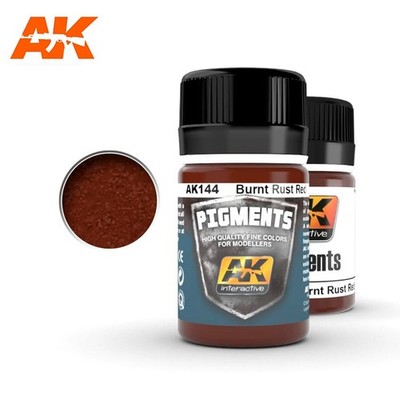 AK-144 AK Interactive Brunt Rust Red Pigment (3 Pack)
