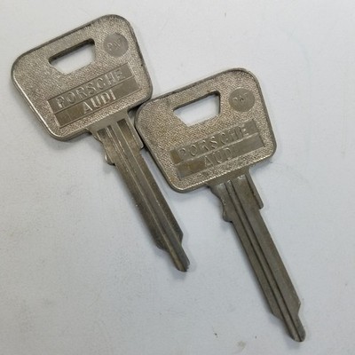 Lot 2 PA7 Uncut Key Blanks for Porsche Audi ESP Pin Frosted Ilco Num X32