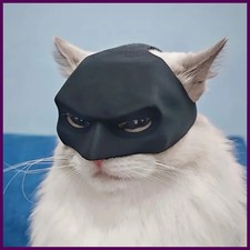 Halloween Black Bat Cat Avenger Mask Cosplay Hat Cat Funny Toys Cool