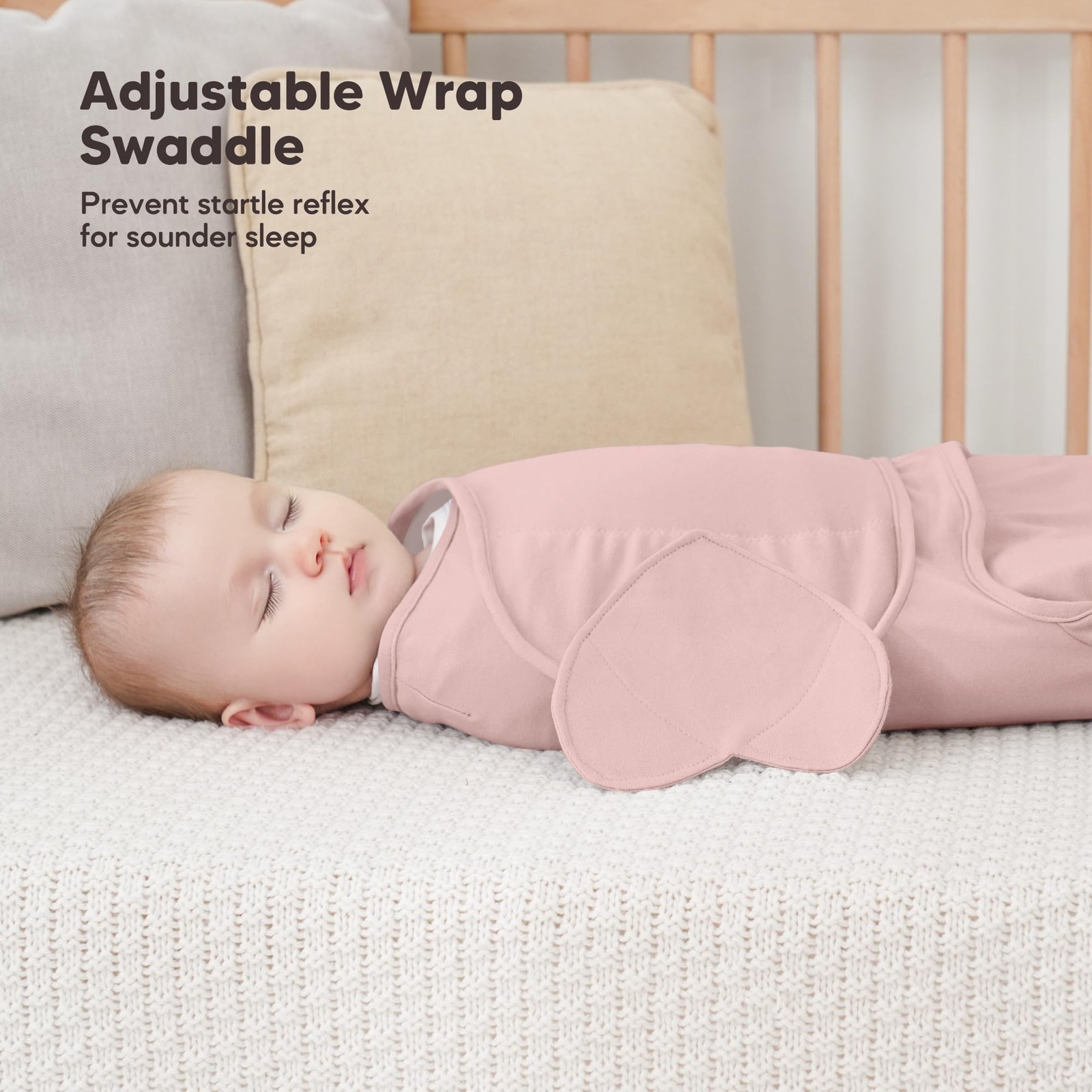 Swaddle Sleep Sacks 3 Pack 100% Muslin Cotton Swaddle Blanket Small Baby Wrap...
