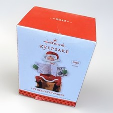 Hallmark Keepsake 2013 Magic Sound "I've Been Everywhere" Christmas Ornament New