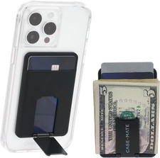 3In1 Magnetic Wallet for Iphone Card Holder Magsafe Wallet Holds up to 2 Card