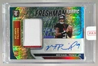 Michael Penix Jr 2024 Panini Totally Certified Camo RC Patch Auto 9/25 JERSEY #