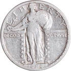 New Listing1924-S US Standing Liberty Quarter - Fine