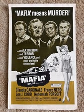 Mafia 1968 Movie Pressbook Claudia Cardinale, Franco Nero