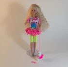 Barbie 1991 Pet Pals Skipper Doll W Dog & Accessories Vintage #2709