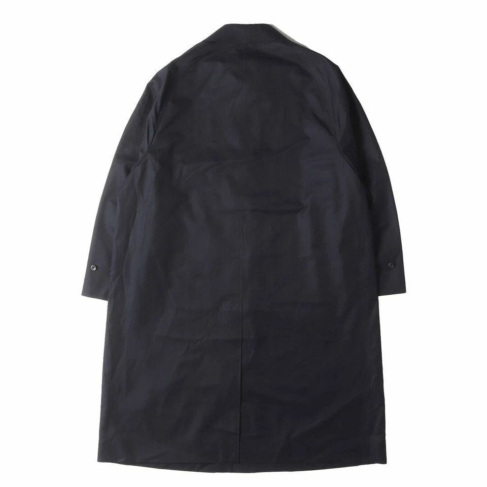 SOPHNET Softnet Coat Navy Blue Size: M 25SS Cotton silk Gabardine Used BEEG-0 - Image 2 of 4