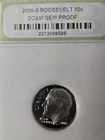 2006-S 10C Silver CAM (Proof) Roosevelt Dime- BIDDING ON THREE (3)
