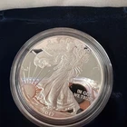 2017-W $1 Proof American Silver Eagle in Box w/ COA