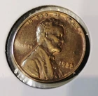 1955 P Lincoln Wheat Cent, Penny,  Almost Uncirculated