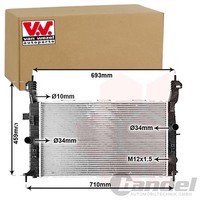 Van Wezel KÜHler WasserkÜHler Passend FüR Opel Meriva | 37002431