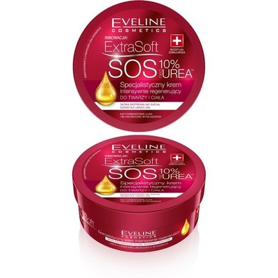EVELINE Extra Soft SOS Intensiv-Regenerationscreme für Gesicht und Körper 175ml
