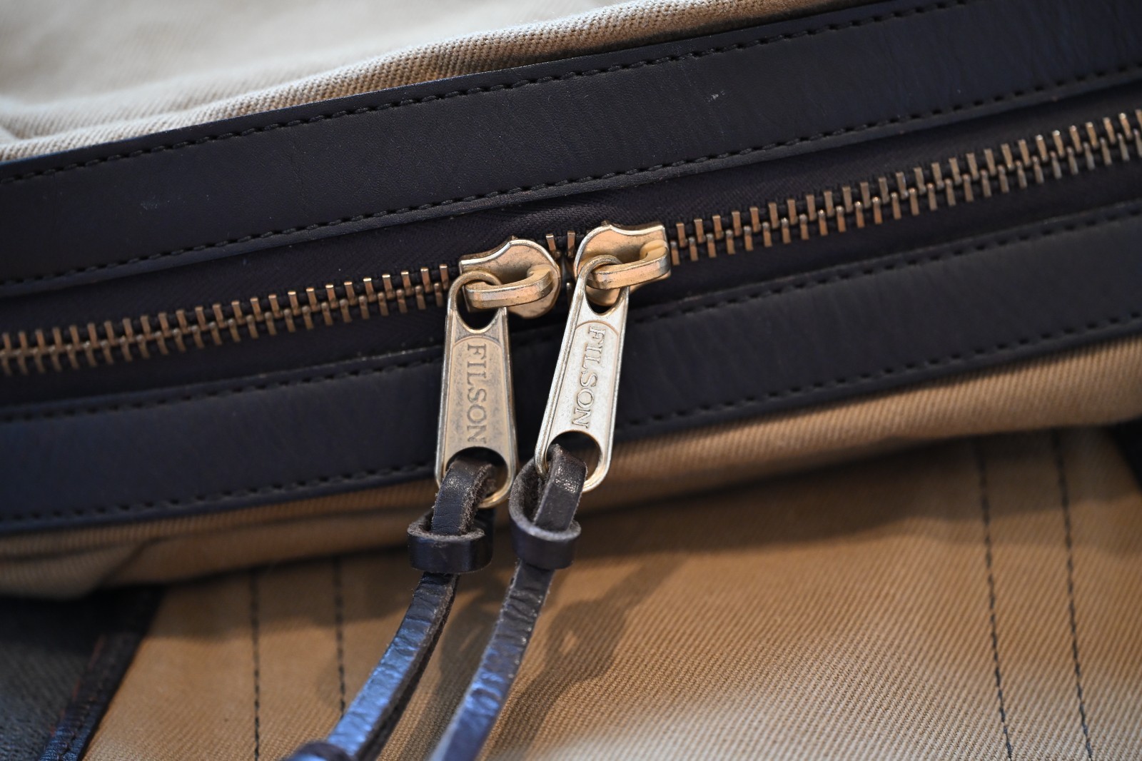 Filson Brown Rucksack Backpack - image 17