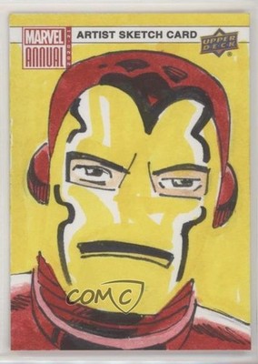 2020-21 Upper Deck Marvel Annual 1/1 Al Milgrom #SKT Auto Sketch p1l