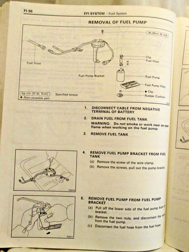 Toyota Land Cruiser 1988 Repair Manual (PB) (SKU# 4527) - Picture 7 of 7