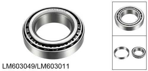 LM603049/LM603011 Tapered Roller Bearing Cone and Cup Set 1.78" Bore 3.063" O.D. - 第 2/5 張圖片