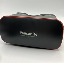 Pansonite 3D Virtual Reality Glasses VR Goggles Headset Black Red