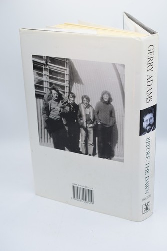 GERRY ADAMS Before The Dawn An Autobiography HCDJ 1996 1st Ed - Picture 3 of 4