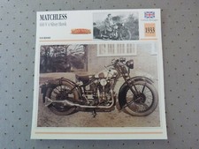 Fiche Photo Moto : MATCHLESS 600 V 4 silver hank 1933