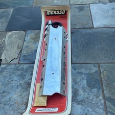 Chevy negro pequeño vintage MOROSO. Deflector Lifter Valley. 283.327.350.400.