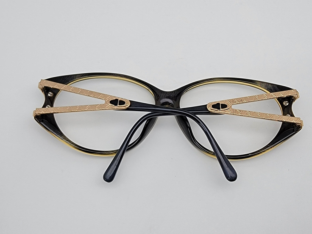 Christian Dior 2763 50 Psychedelic Multi-Color Gold