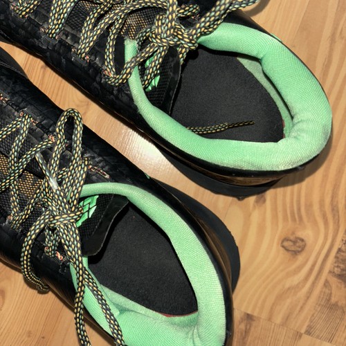 Nike Zoom KD 6 Night Vision 2014 Sz 13 Black Green Textured Kevin Durant - Picture 6 of 15