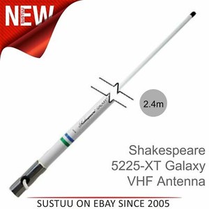 Shakespeare 5225 Xt 2 4m Galaxy Vhf Marine Band Antenna C W Rg 8 X Cable Pl 259 Ebay