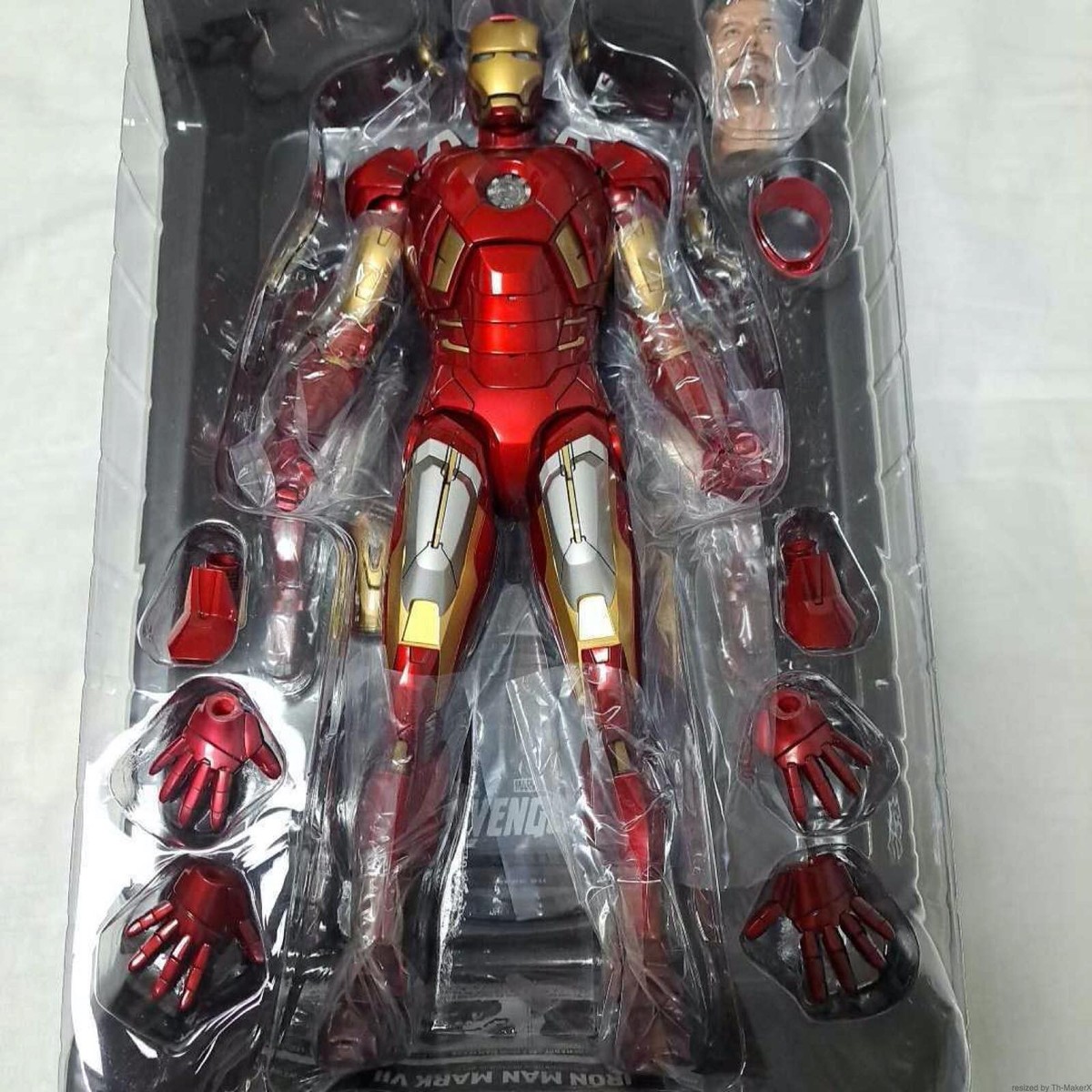 Avengers Iron Man Mark VII MK7 Hot Toys MMS185 The Action Figure 1