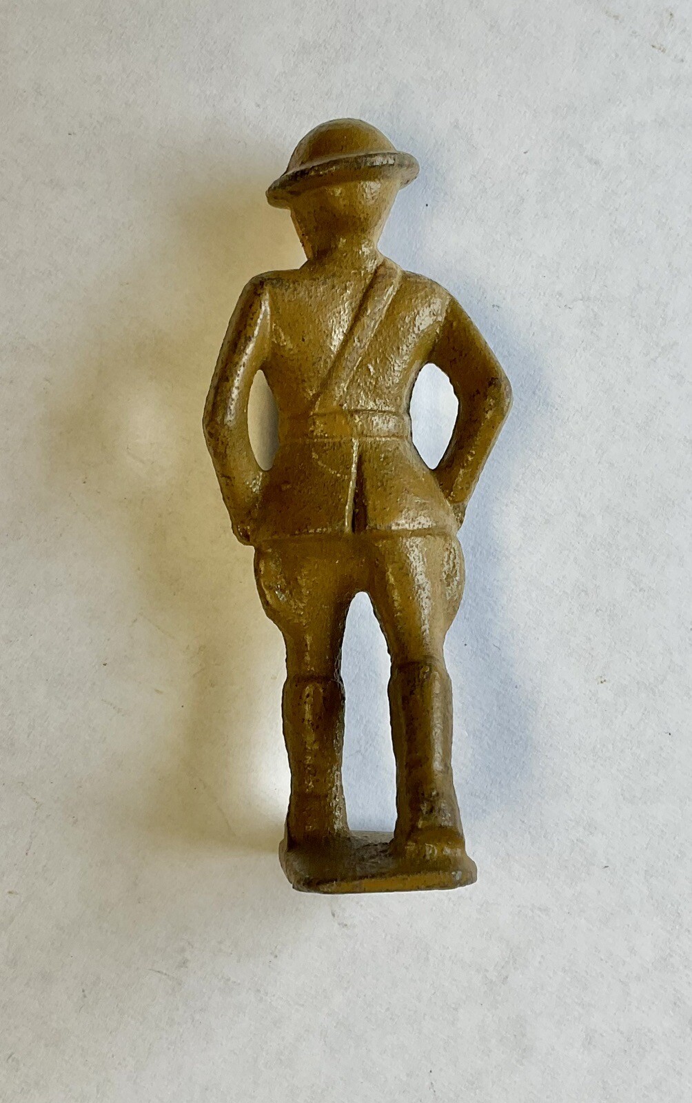 Cast Iron British Toy Soldier Metal Not Lead Vintage eBay