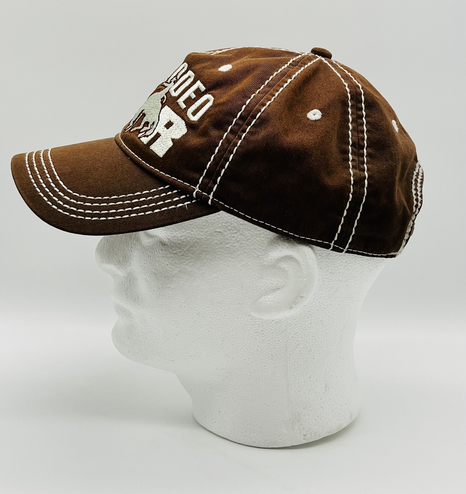 ProRodeo Gear StrapBack Adjustable Brown Baseball… - image 4
