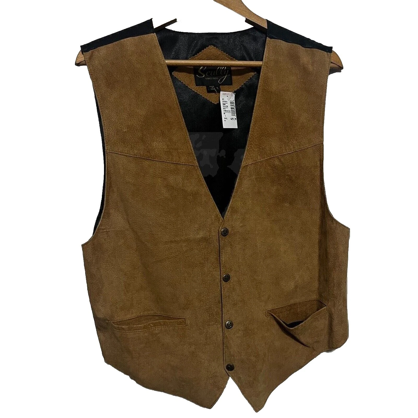 Chalecos Scully Marrón para Hombre