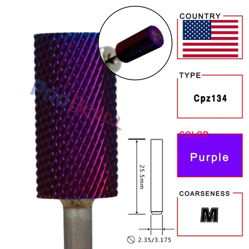 Brocas para uñas de carburo de acero de tungsteno de barril grande herramientas para arte en uñas rebabas - Imagen 58 de 63