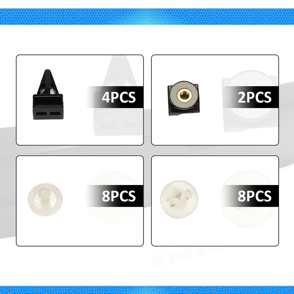 New Lower Tailgate Molding Trim Direct Replacement For 2015-2016 Honda CR-V - Imagem 4 de 4